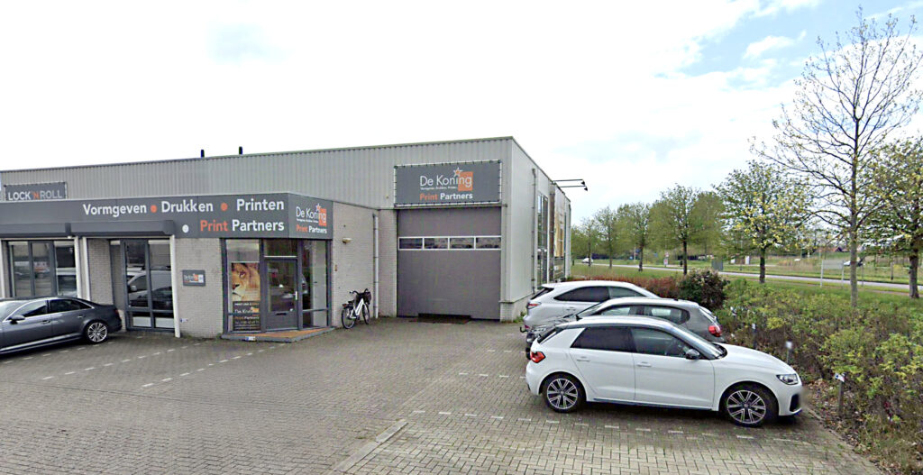 Voorzijde De Koning Print Partners