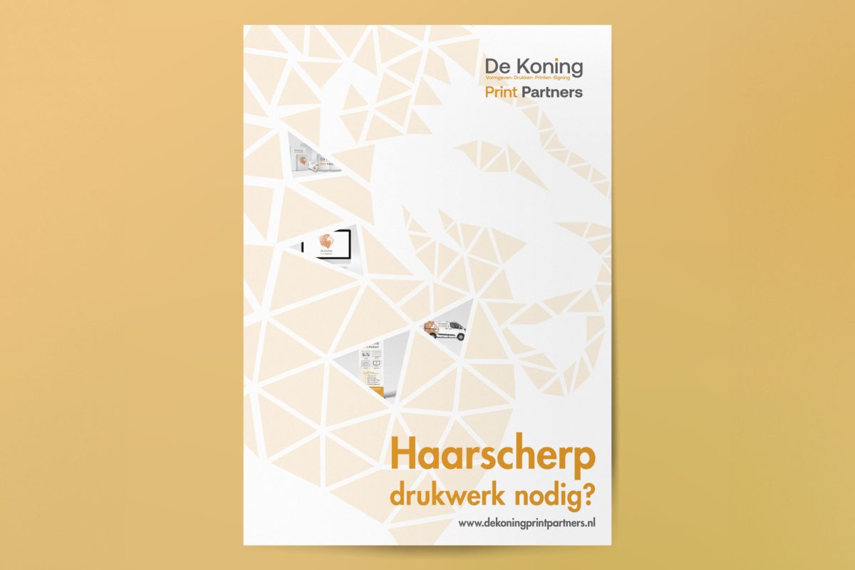 Brochure design template mockup vector