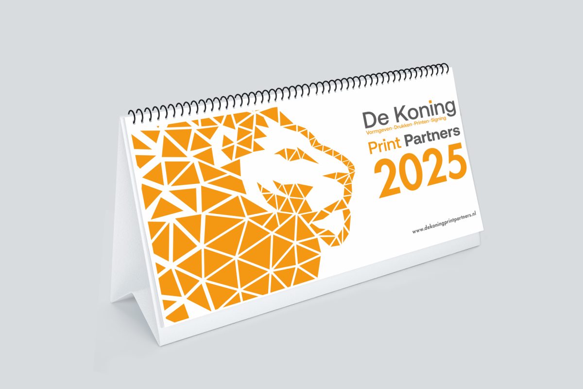 Bureaukalender De Koning Print Partners